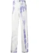 Image 1 of Aries tie-dye straight-leg trousers