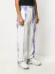 Aries tie-dye straight-leg trousers