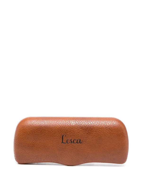 Lesca Yoga BV 39/24 145 ラウンドフレームサングラス Lesca Yoga ラウンドフレーム サングラス 通販 - FARFETCH