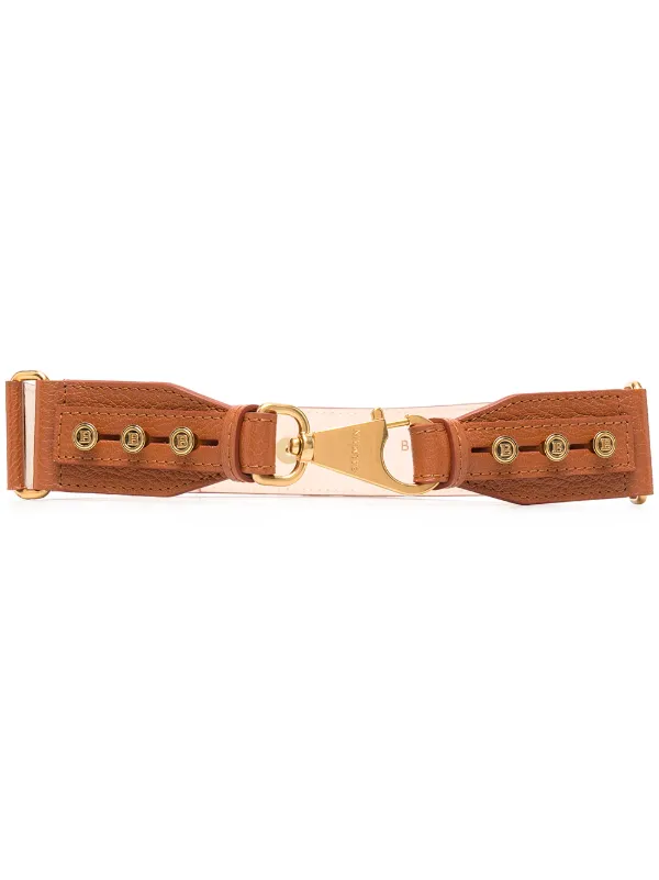 balmain studded belt