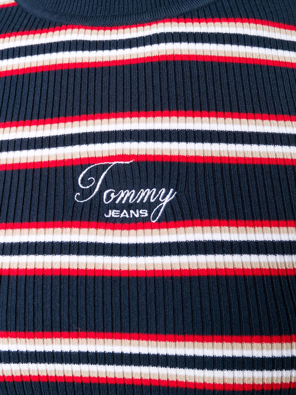 фото Tommy jeans платье в рубчик без рукавов