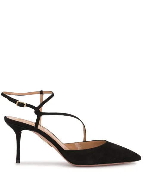 Aquazzura 袢带尖头高跟鞋
