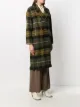Chloè Stora oversized checked coat