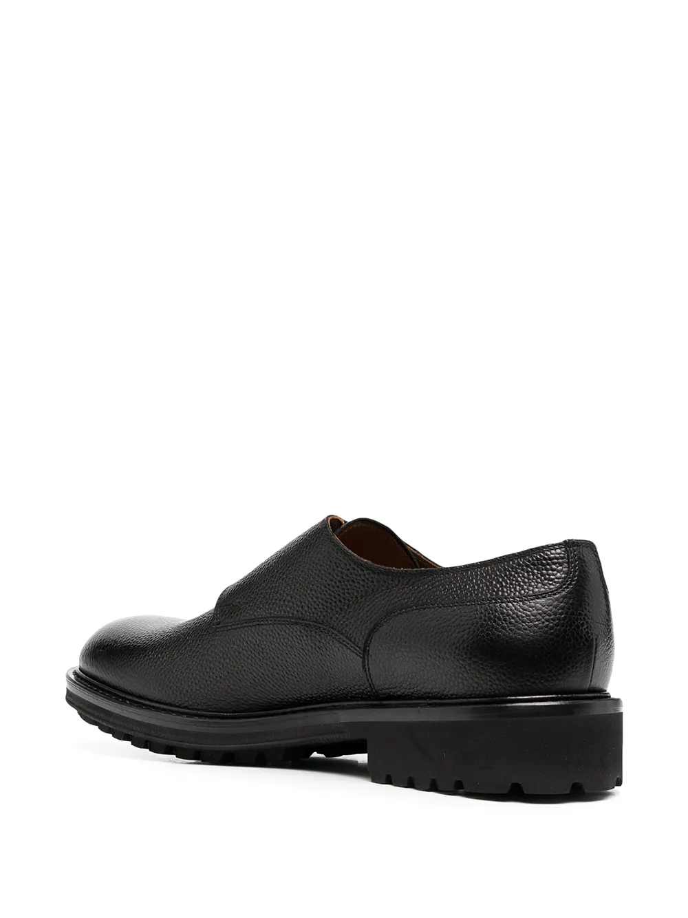 фото Doucal's grained-effect oxford shoes