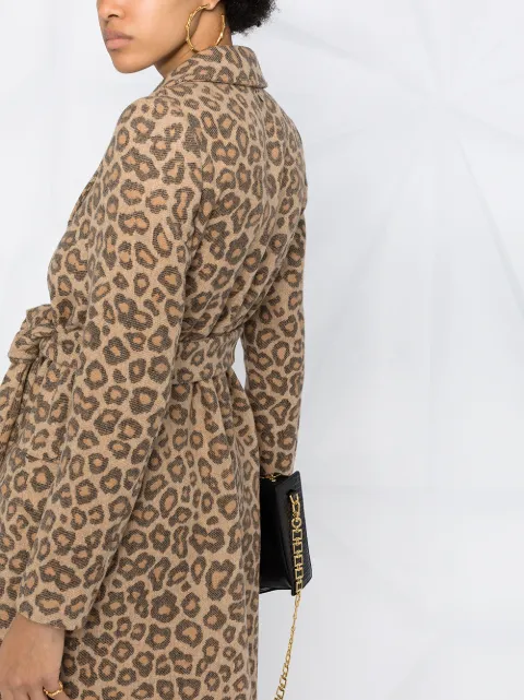 Twinset leopard coat Clearance