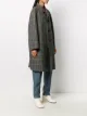 Maison Margiela checked single-breasted coat