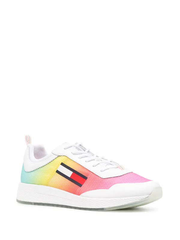 Tommy Hilfiger Sneakers Con Effetto Sfumato Rosa FARFETCH IT