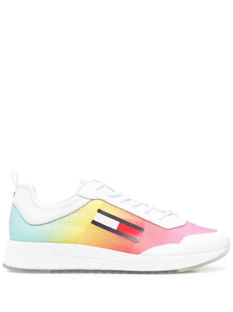 Tommy Hilfiger logo gradient-effect sneakers