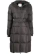 Image 1 sur Moncler doudoune à taille ceinturée