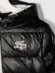 Fay Kids quilted hooded jacket