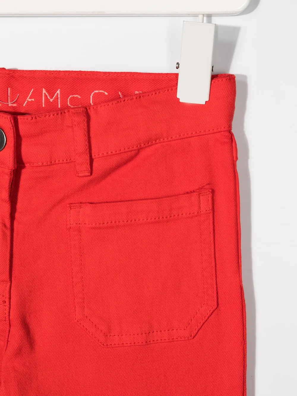 Stella McCartney Kids Slim-fit jeans Rood