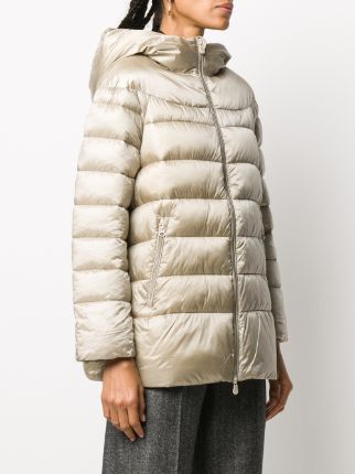 hooded padded coat展示图