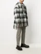 Dolce & Gabbana fringed checked knitted hoodie