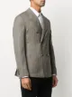 Eleventy herringbone double-breasted blazer