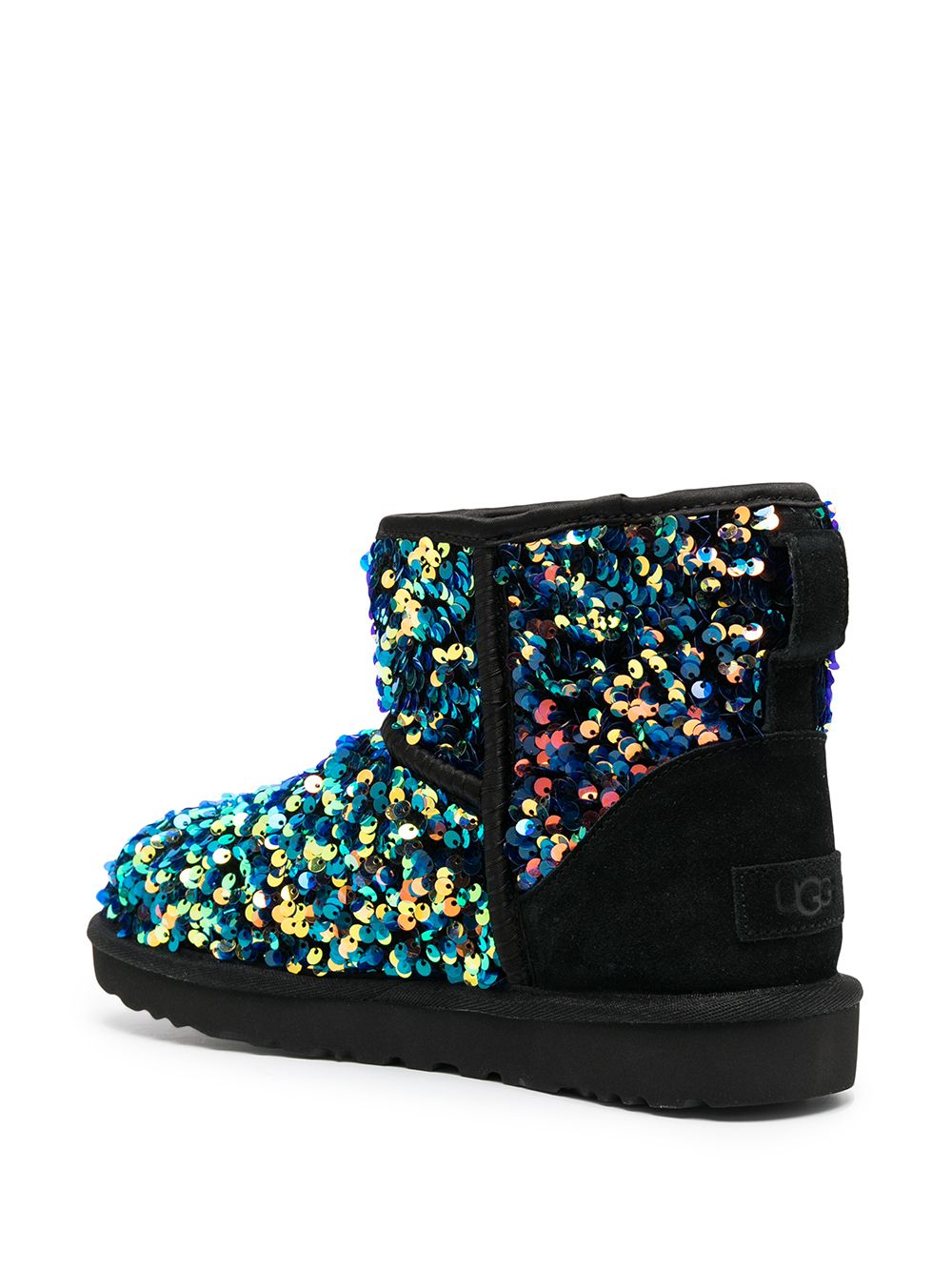 фото Ugg short sequin-embellished boots