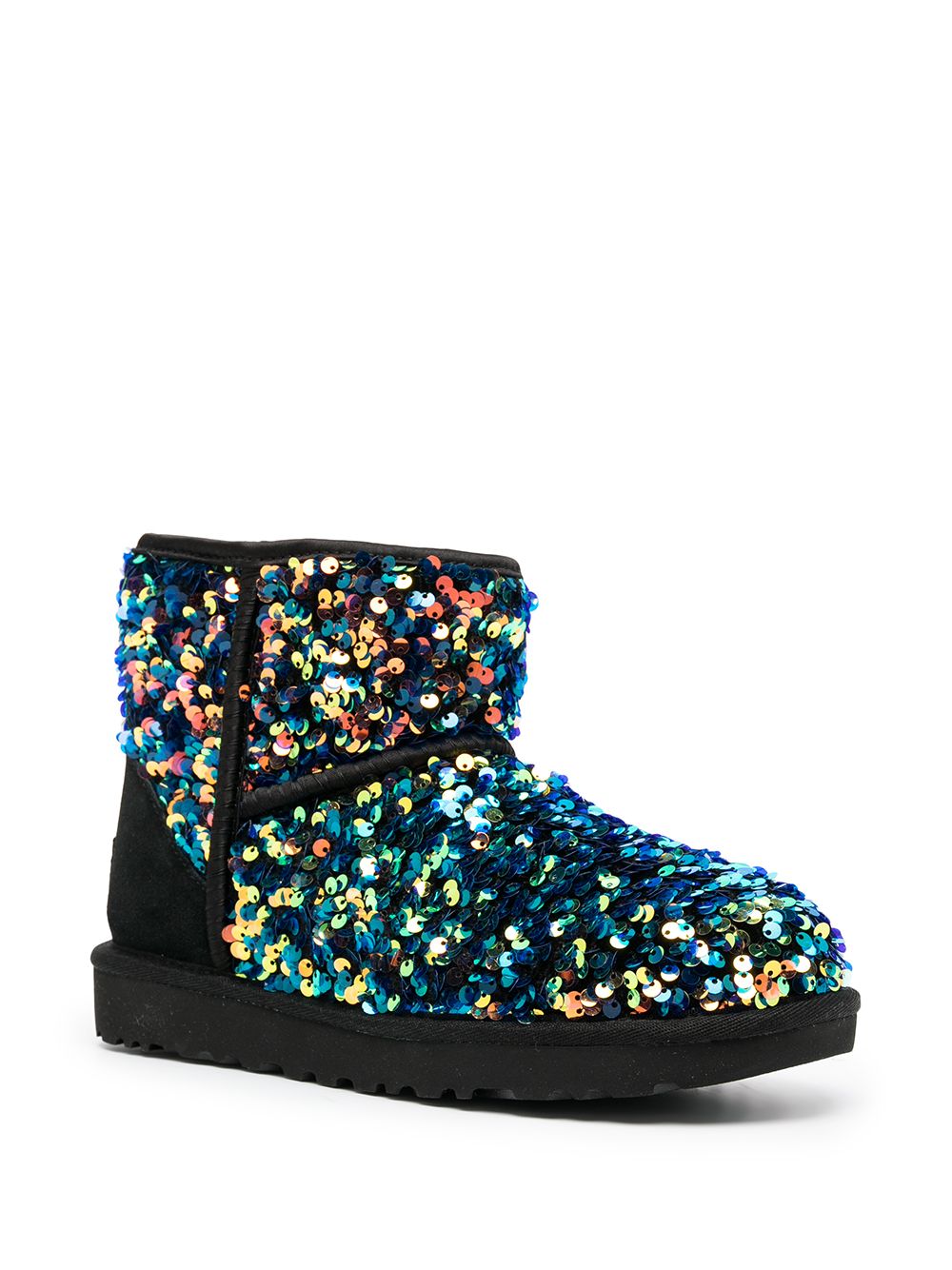 фото Ugg short sequin-embellished boots