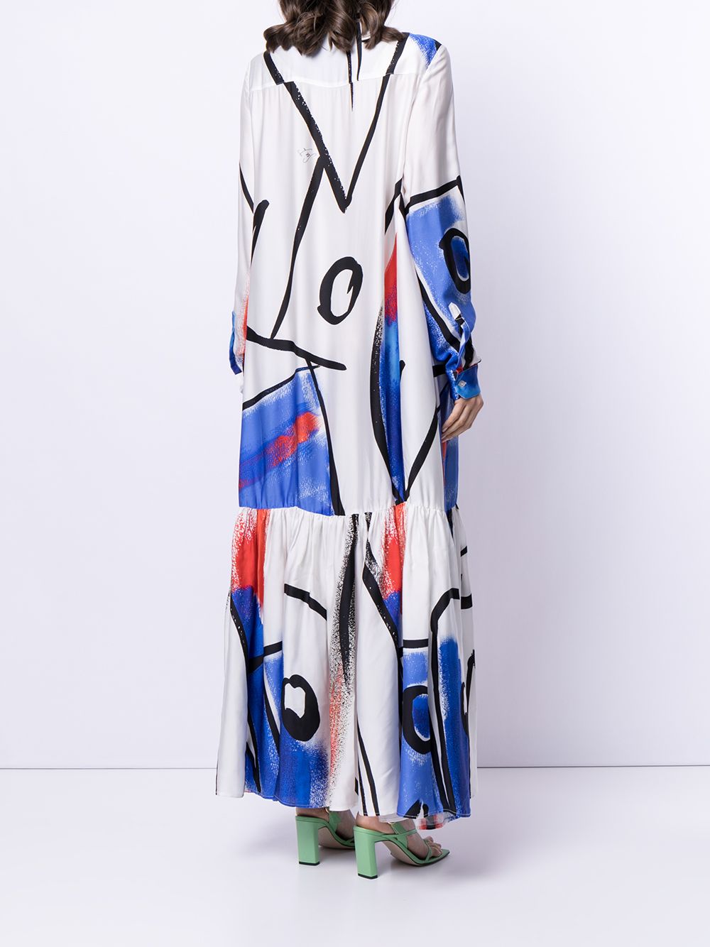 Stella Jean abstract-print Maxi Dress - Farfetch