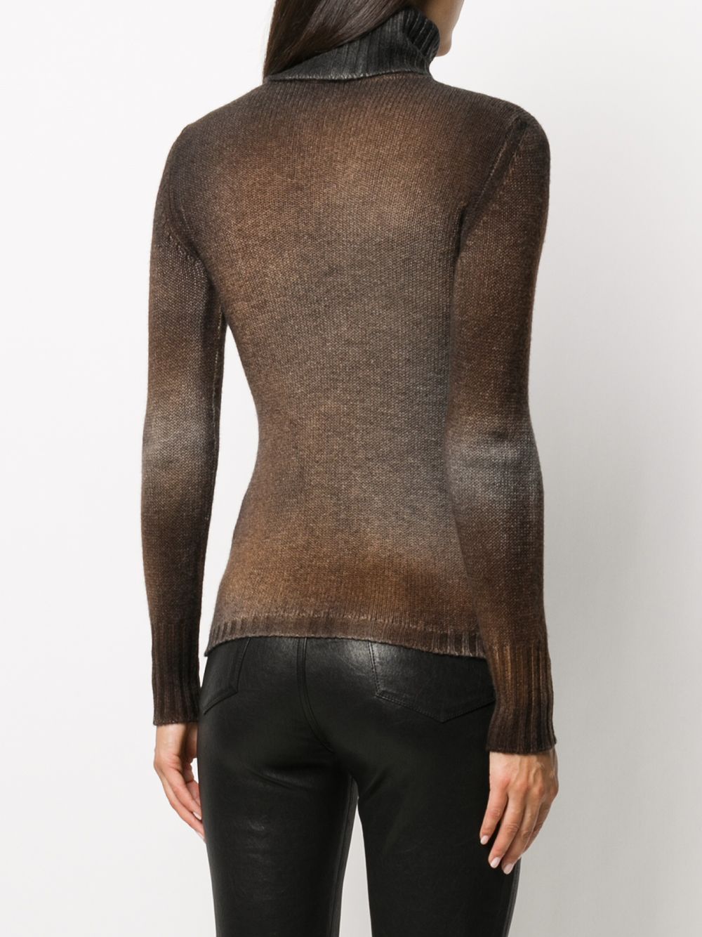 фото Avant toi tonal-gradient cashmere roll-neck jumper