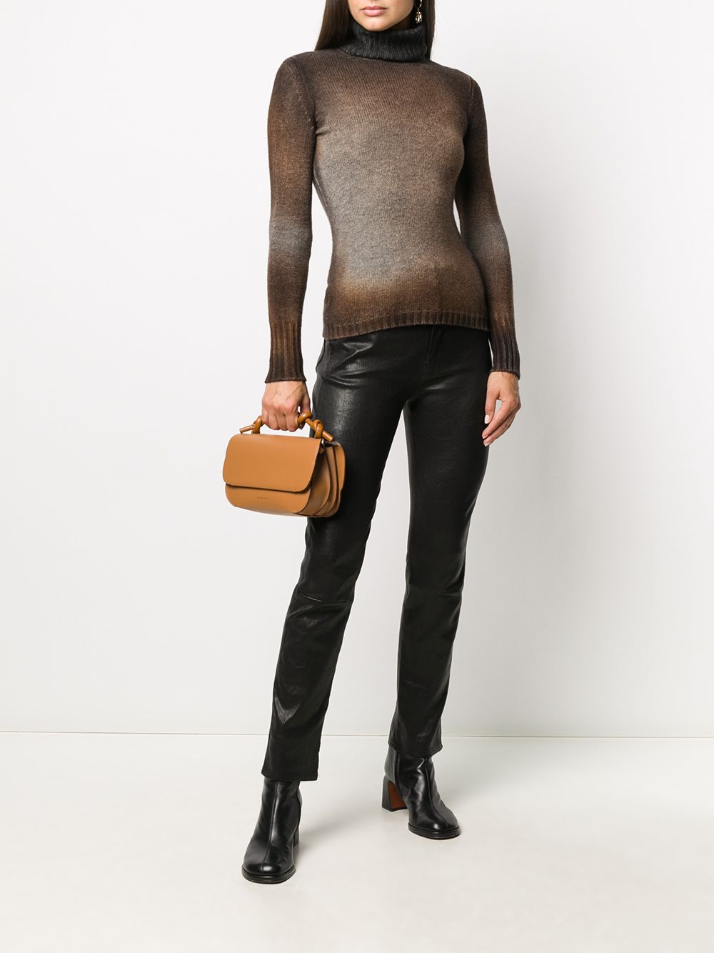 фото Avant toi tonal-gradient cashmere roll-neck jumper