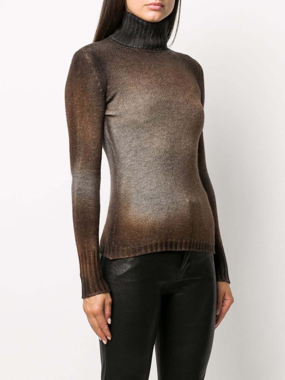 фото Avant toi tonal-gradient cashmere roll-neck jumper