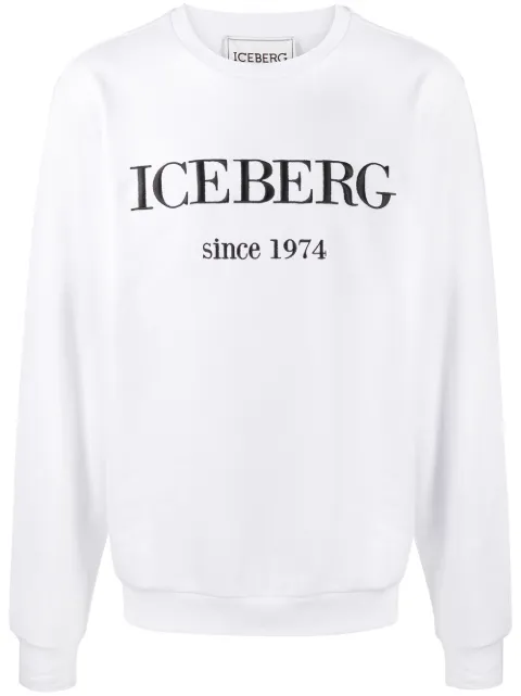Iceberg pull à logo brodé