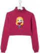 Image 1 of Chiara Ferragni Kids TEEN Chiara-embroidered turtleneck jumper