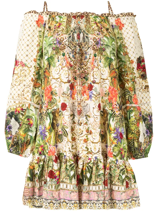 camilla off the shoulder dress