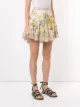 Camilla gathered panel mini skirt