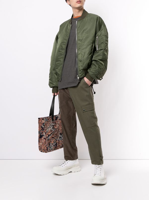 WakeorthoShops - 1 double - SONGZIO MA - face Bomber Jacket