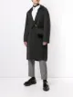 SONGZIO slim notched reversible hooded coat
