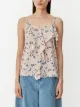 PortsPURE floral-print ruffled vest