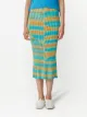 PortsPURE marl-knit ribbed skirt