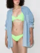 Frankies Bikinis Enzo ribbed V-shaped bikini bottoms