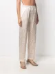 12 STOREEZ floral print silk trousers