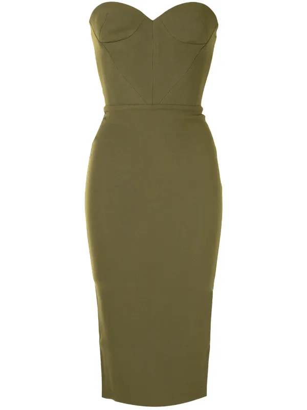 alex perry green dress