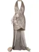 Image 1 of Zuhair Murad ruffle drape gown