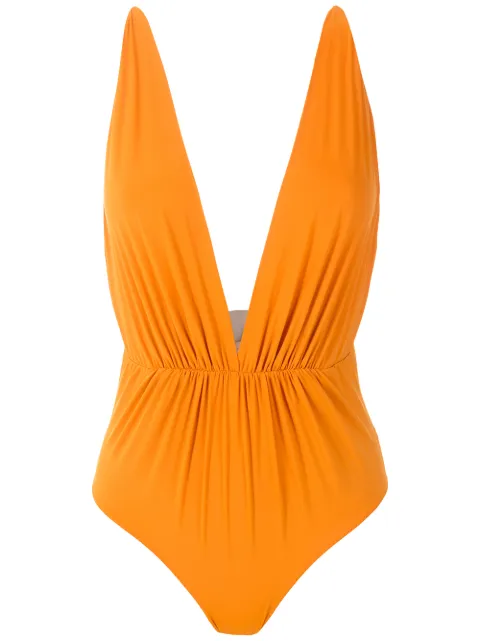 Clube Bossa Clavert plunging neck one-piece