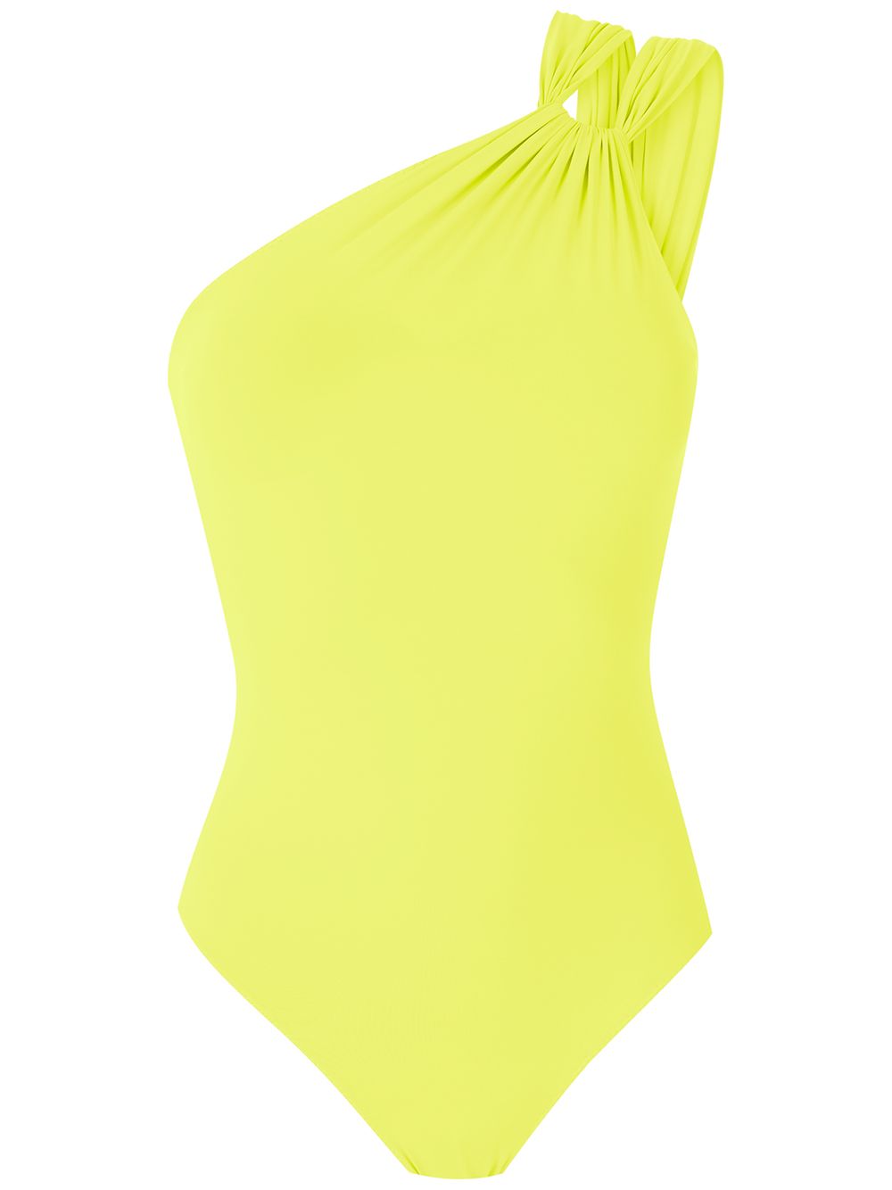 Clube Bossa Deneuve Asymmetric One-piece In Yellow