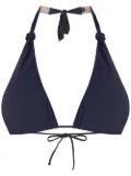 Clube Bossa Rings bikini top - Blue