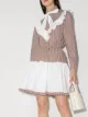 Image 2 of Batsheva Carol ruffled gingham bowtie blouse