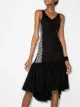 Image 2 of Marine Serre Futurist Flamenco V-neck dress