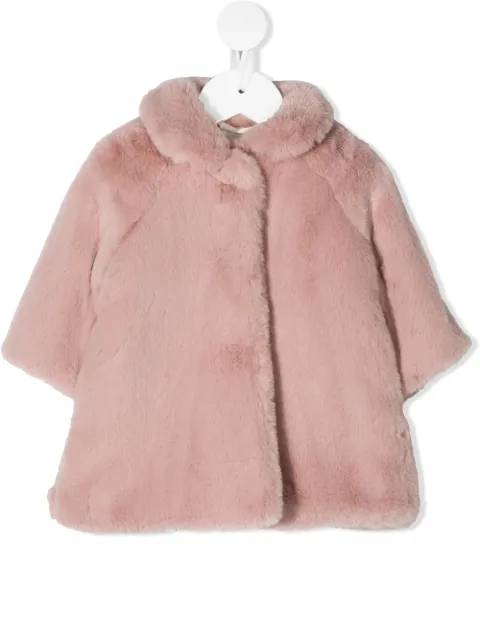 Il Gufo faux-fur coat