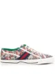 Изображение 1 из Gucci кеды Gucci Tennis 1977 с цветочным принтом