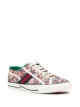 Изображение 2 из Gucci кеды Gucci Tennis 1977 с цветочным принтом
