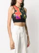 MCQ Arcade cropped vest top