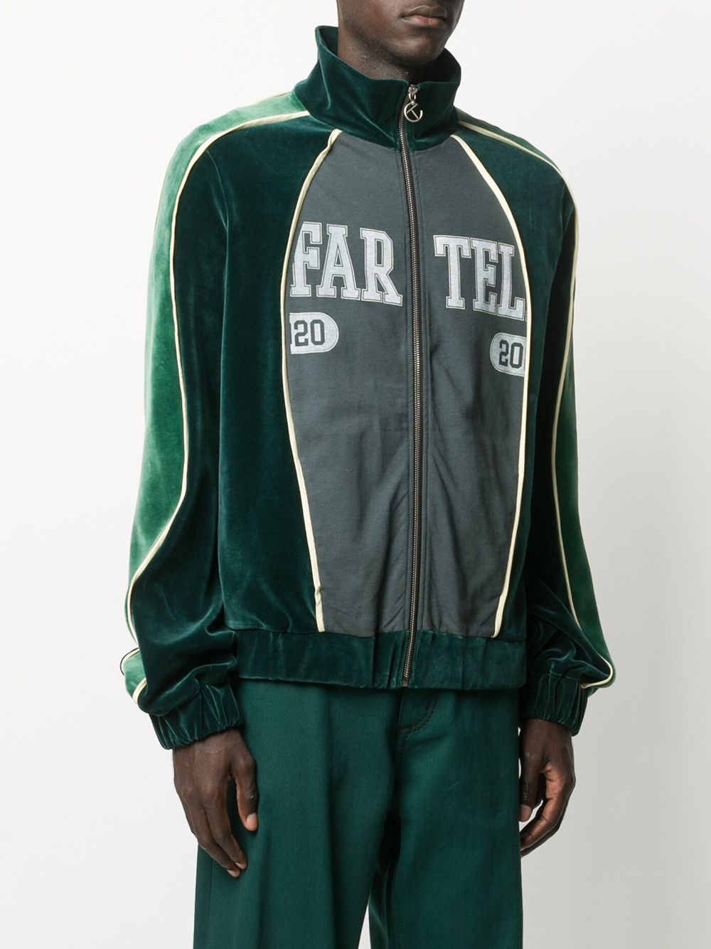 фото Telfar reverse-logo sports jacket