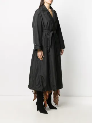 belted trench coat展示图