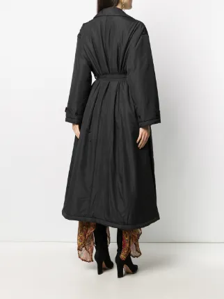 belted trench coat展示图