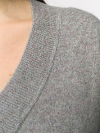 cropped V-neck jumper展示图