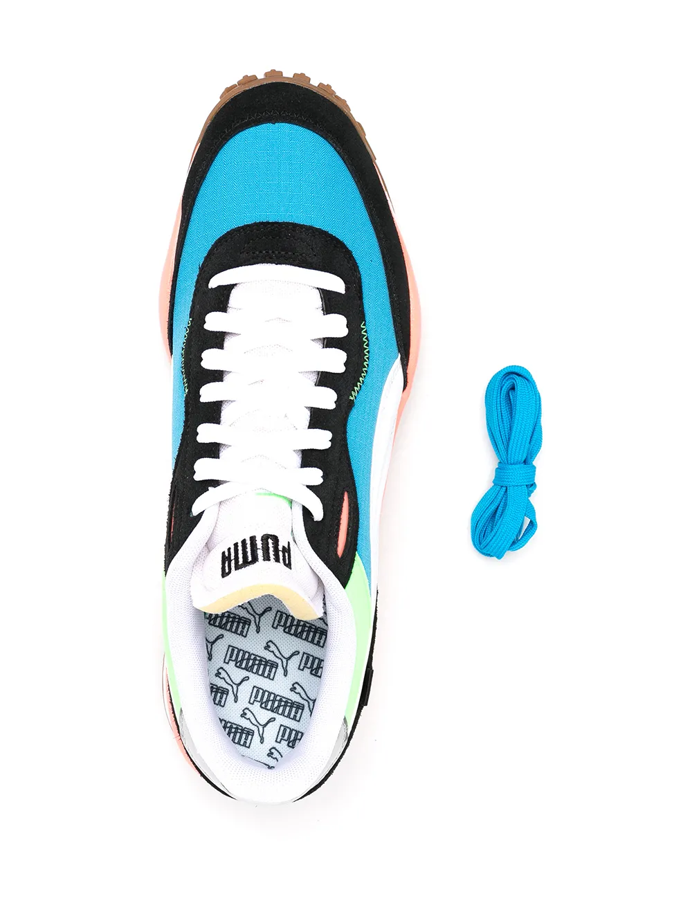 фото Puma кроссовки в стиле колор-блок